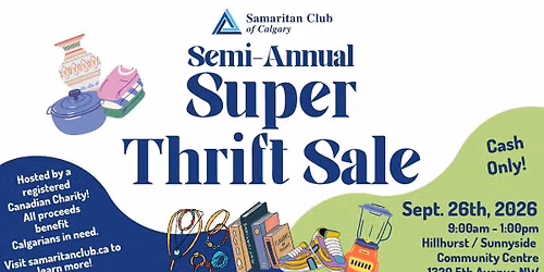 SUPER THRIFT SALE! 
