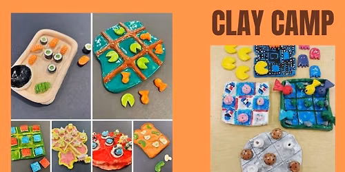 DIY Tic Tac Toe Game- 2 Day Clay Camp