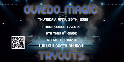 Oviedo Magic Middle School Summer Basketball Tryouts