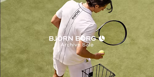 Bj\u00f6rn Borg Archive Sale