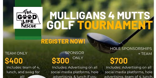 Mulligans 4 Mutts \u26f3\ufe0f