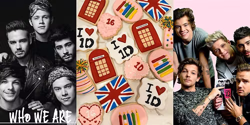 One Direction Cookie Decorating Class with Camp Cookie Co!