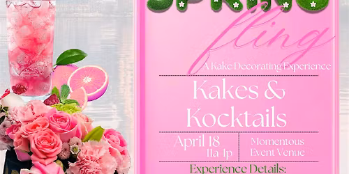 Spring Fling : A Cake Decorating Experience