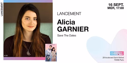 GIBERT lancement : Alicia Garnier