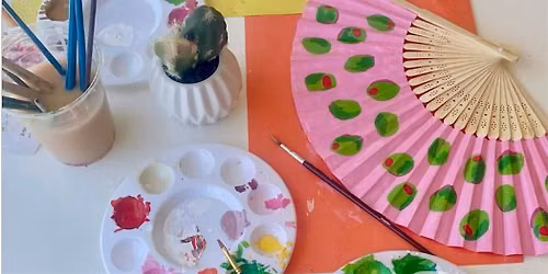 Summer Fan Painting Workshop