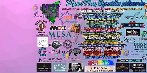 Saturday Morning Sessions: Summer Concert Series