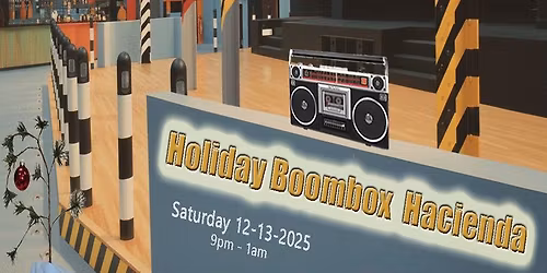 Holiday Boombox Hacienda