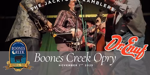 The JackTown Ramblers Live at Boones Creek Opry