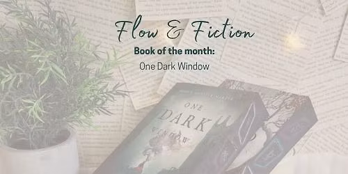 Yoga Book Club - One Dark Window