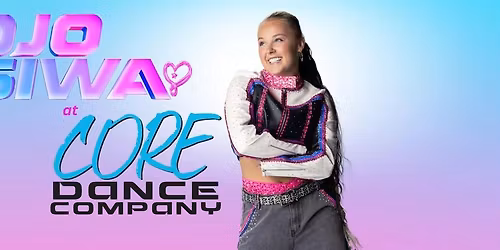 JoJo Siwa at CORE Dance