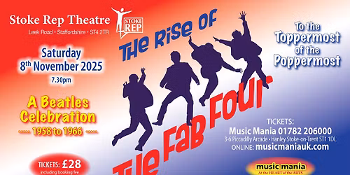 The Rise of the Fab Four! \u2013 A Beatles Celebration || The Rep, Stoke
