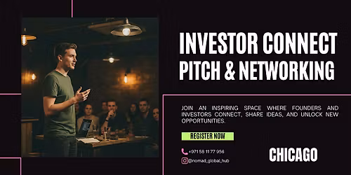 Investor Connect: AI TECH Pitch & Networking - Chicago