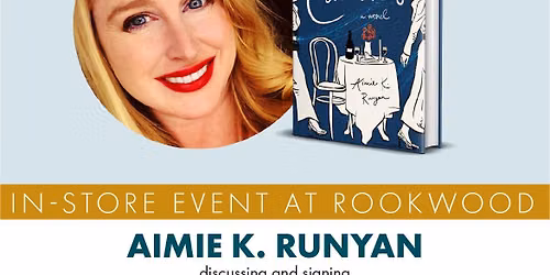 Aimie K. Runyan discussing and signing Missed Connections