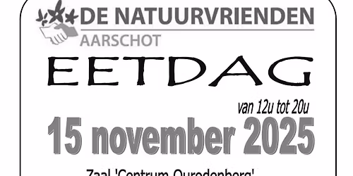 De Natuurvrienden Aarschot - EETDAG