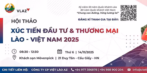 H\u1ed8I TH\u1ea2O X\u00daC TI\u1ebeN \u0110\u1ea6U T\u01af & TH\u01af\u01a0NG M\u1ea0I VI\u1ec6T NAM - L\u00c0O 2025