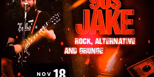 90s Jake LIVE! at Paulie's Pub in West Allis for Troubadour Tuesday