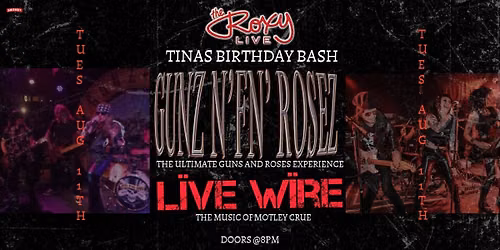 GUNZ N' FN' ROSEZ \/ LIVE WIRE