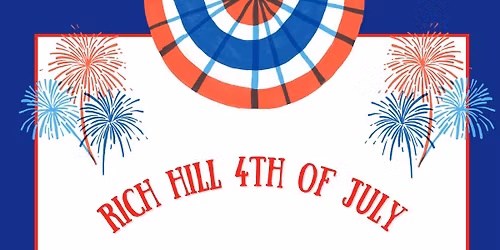 Rich Hill 4th Of July 5k Run\/Walk Sponsored by Hometown Health Hub