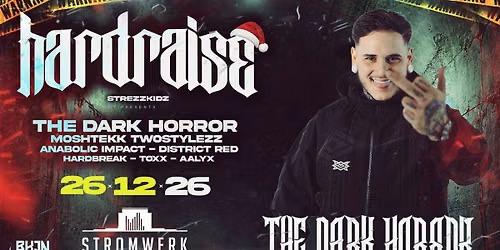 26.12. | Strezzkidz pres. HARDRAISE zu WEIHNACHTEN - Stromwerk Dresden