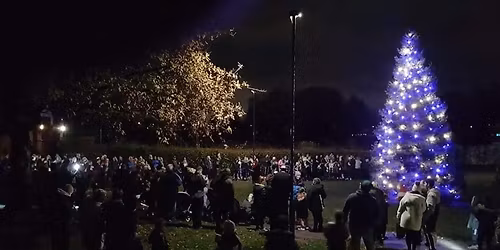 Chaddesden Christmas Tree Light Switch on