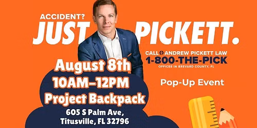 Project Backpack - Titusville Pop Up