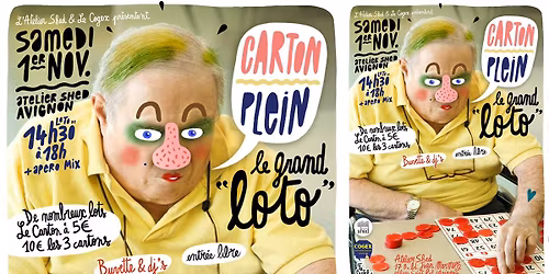 Le Grand Loto du Cogex (Comit\u00e9 des Gens Excellents) au Shed