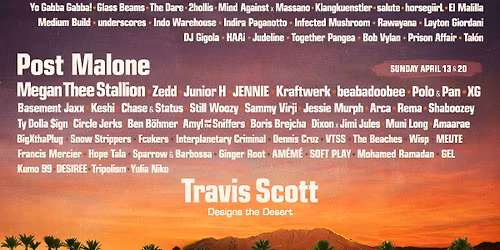 Coachella 2026 Weekend 2 - 3 Day Pass