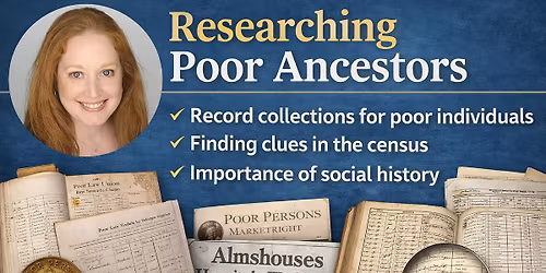 Finding Your Poor Ancestors