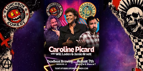 Lunchbox Comedy LIVE at Deadbeat Brewing : Caroline Picard