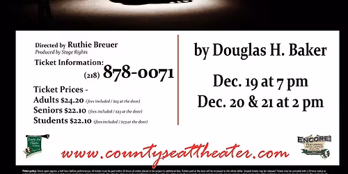 CST Seat of Your Pants presents One Christmas Carol