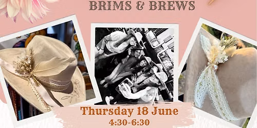 Brims & Brews Hat Workshop @ Rock & Brews Oviedo 6-18-26