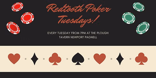 Redtooth Poker Tuesdays!