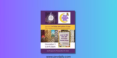 Phoenixville 1st Friday Open Gallery & Shop