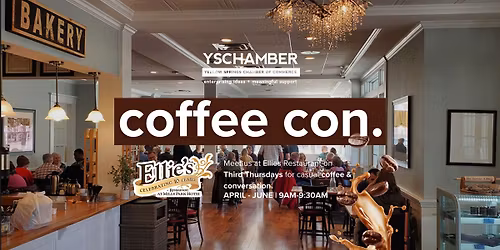 YS Chamber Coffee Con at Ellie's Restaurant