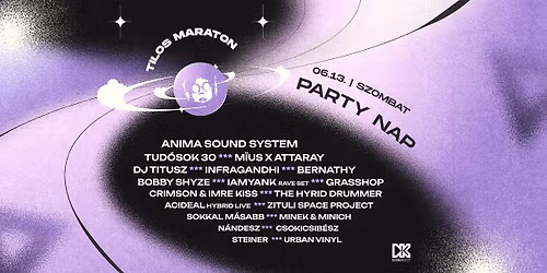 TILOS PARTY NAP @ TILOS MARATON 2026 - T\u0150LED F\u00dcGG