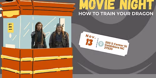 Downtown Movie Night: "How to Train Your Dragon"
