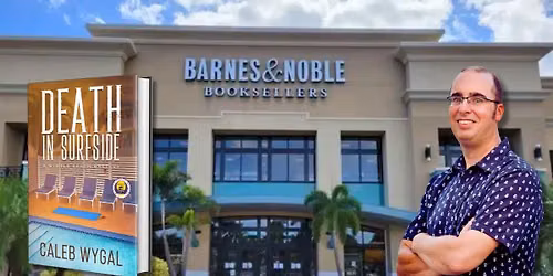 Myrtle Beach Mystery Author Caleb Wygal Book Signing at Boca Raton Barnes & Noble