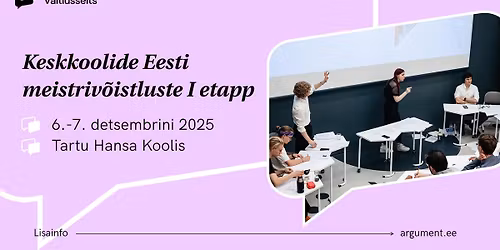 2025\/2026. aasta keskkoolide Eesti meistriv\u00f5istluste I etapp