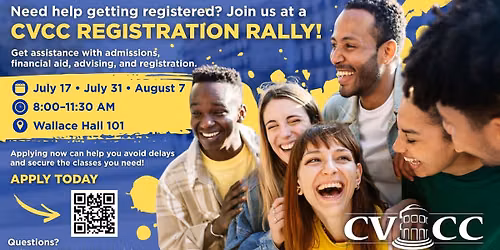 CVCC Registration Rallies