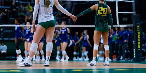Michigan Wolverines at Oregon Ducks Womens Volleyball at Matthew Knight Arena
