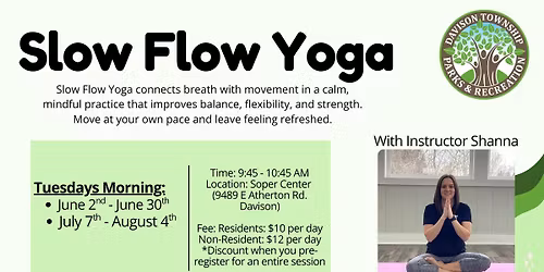 Slow Flow Yoga