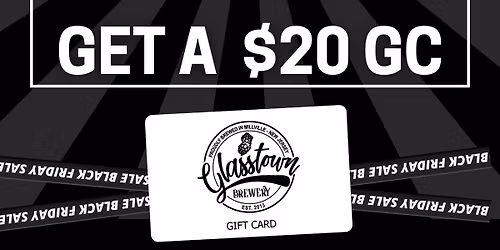 Glasstown's Black Friday Gift Card Special