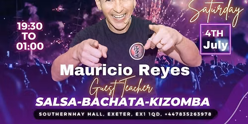 Monthly Special SBK with Guest Teacher and DJ MAURICIO REYES