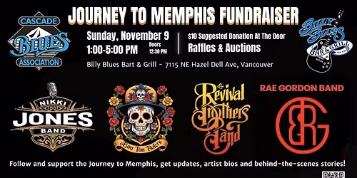 Bon Ton Rulers at Billy Blues for Cascade Blues Association Fundraiser