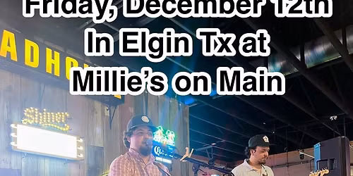 Holden Suarez Band at Millie\u2019s on Main