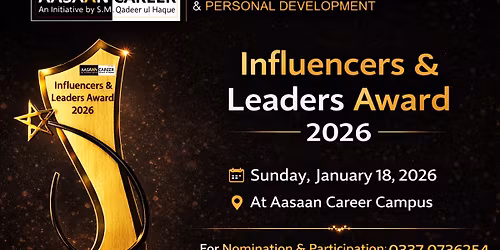 INFLUENCERS & LEADERS AWARD 2026