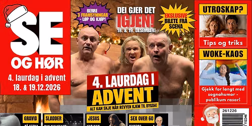 4. Laurdag i Advent - 2026