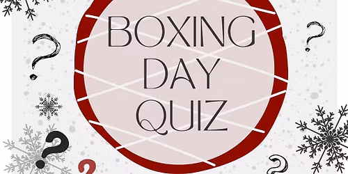 Boxing Day Pub Quiz