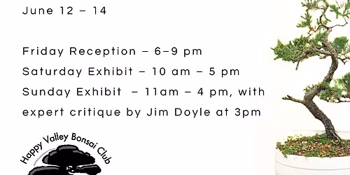 Bonsai Exhibit & Sale
