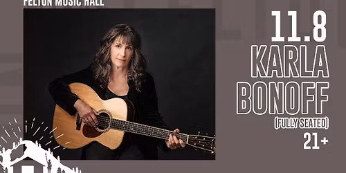 Felton Music Hall presents... Karla Bonoff